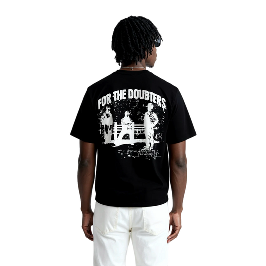 DOUBTERS TEE BLACK | 305 GSM