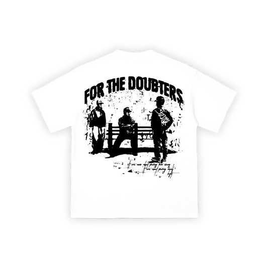 DOUBTERS TEE WHITE | 305 GSM