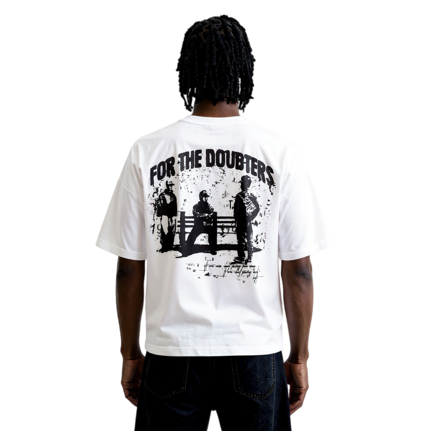 DOUBTERS TEE WHITE | 305 GSM