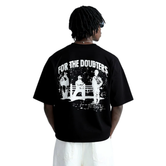 DOUBTERS TEE BLACK | 305 GSM